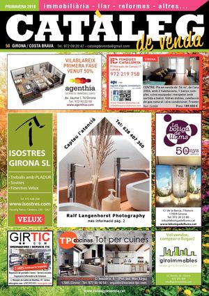 50. CATÀLEG DE VENDA. PRIMAVERA 2018