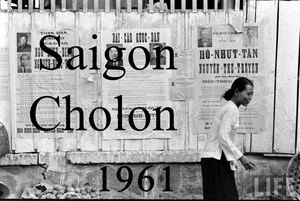 Cholon Saigon 1961