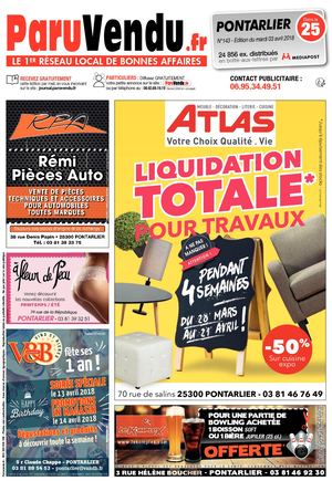 PARUVENDU.FR PONTARLIER N°143