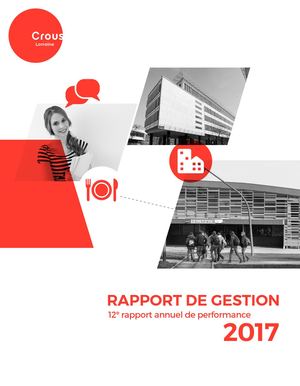 Crous Lorraine Rapport De Gestion 2017