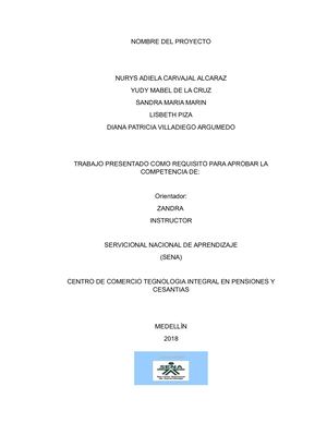 Proyecto Zandra 25032017