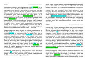 Argument. El barber de Sevilla