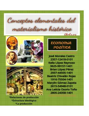 Conceptos Elementales del Materialismo Histórico