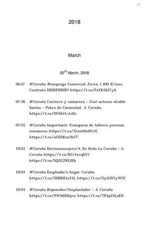 OFERTAS DE EMPREGO GALICIA (25MAR-01ABR)