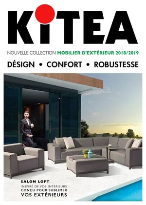 Catalogue Kitea Mobilier Extérieur 2018/2019