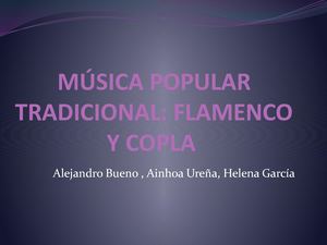 Música Popular Tradicional (1)