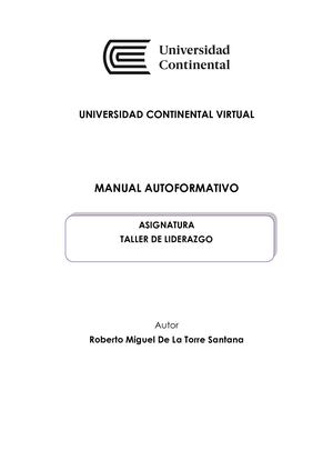 Uc0845 Taller De Liderazgo V 2017 Edición 2018 V2