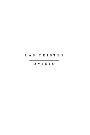 Ovidio - Las Tristes
