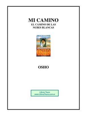 Osho - Mi Camino