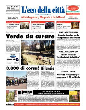 L'eco della città del 3 aprile 2018