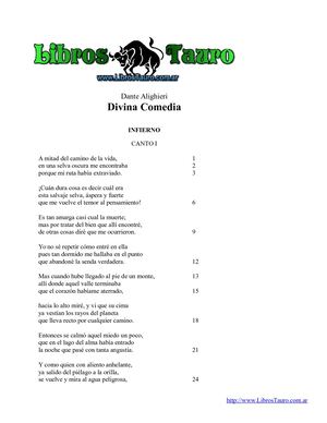 Alighieri, Dante - La Divina Comedia