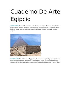 Terminos Del Arte Egipcio 2