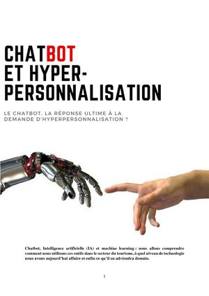 Veille "Chatbot et hyper-personnalisation" - Marie Drufin