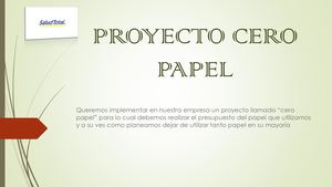 Proyecto Cero Papel