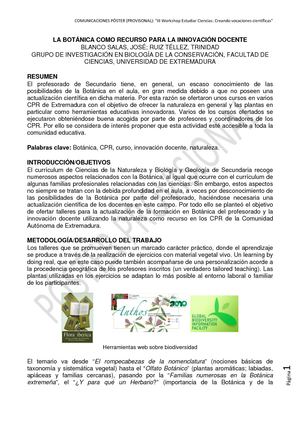 Iii Workshop Posteres