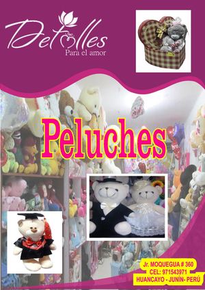 Catálogo De PELUCHES