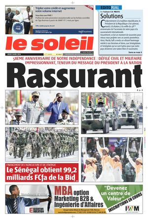 Edition Du 5 Avril 2018