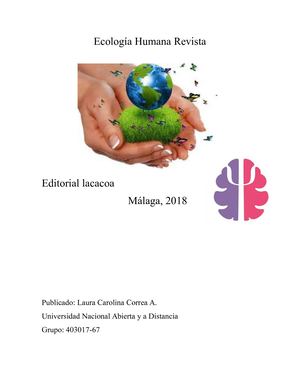 Revista Digital Eologia Humana