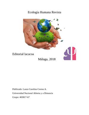 Revista Digital Eologia Humana Pdf