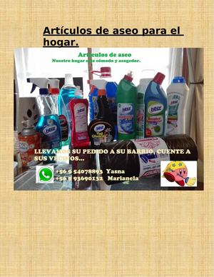 Artículos De Aseo Para El Hogar Hoy