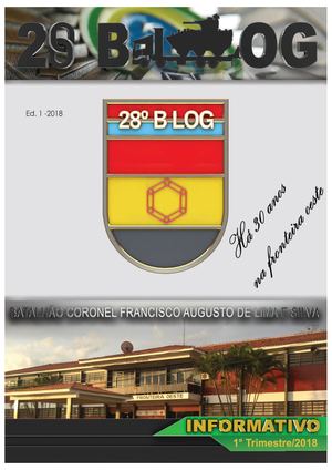 Informativo 1º trimestre - 28ª B Log