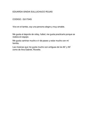 Eduarda Sindia Sulluchuco Rojas