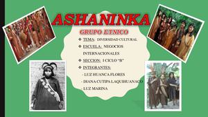 Cultura Ashaninka Epani