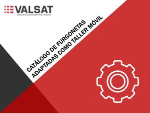 Catálogo de furgonetas adaptadas como taller móvil