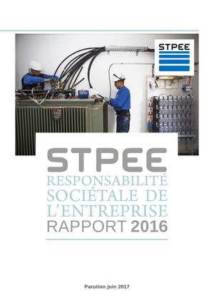 STPEE - Rapport RSE 2016