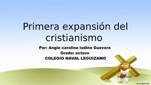 Primera Expansión Del Cristianismo
