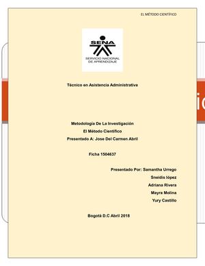El Metodo Cientifico 1