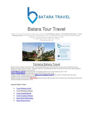 Batara Tour Travel