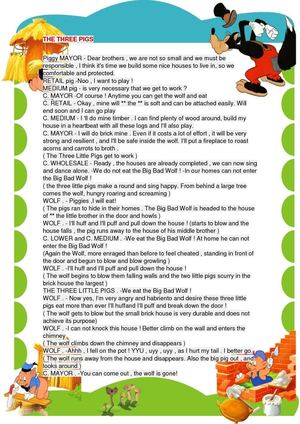 The Three Pigs Los Tres Cerditos