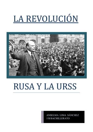 La Revolución Rusa Y La URSS Pdf