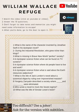 Hellish Island Game Round 1 William Wallace