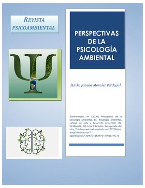 Psicologia Ambiental