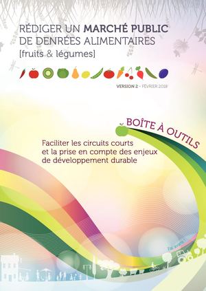 Rédiger un marché public de denrées alimentaires (fruits et légumes)