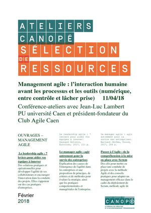 Sélection documentaire "MANAGEMENT AGILE"