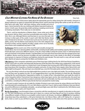 Bwb 31 Merino Wool Bench