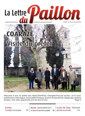 Lettre du Paillon N°868