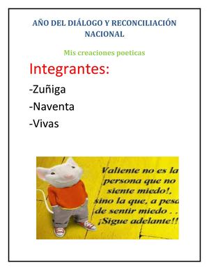 Año Del Diálogo Y Reconciliación Nacional