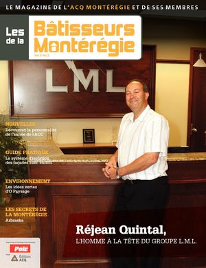 Les bâtisseurs de la Montérégie Vol. 5 no2