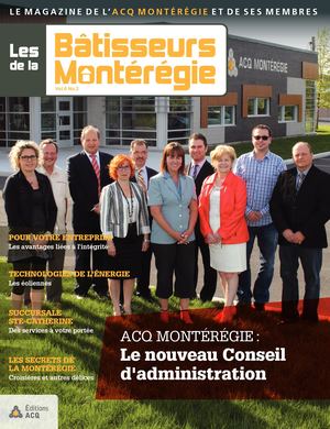 Les bâtisseurs de la Montérégie Vol. 6 No2