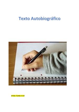 Textos Autobiográficos 6º A E B