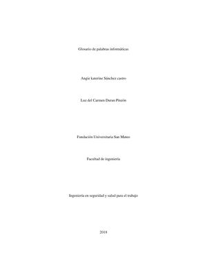 Palabras Informaticas