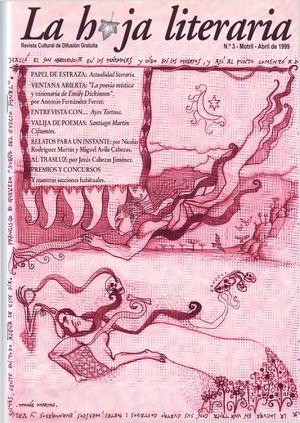 TALLER DE ESCRITURA GUADALFEO: "La hoja literaria·" nº 3  (Abril, 1999)