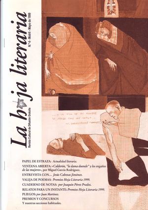 TALLER DE ESCRITURA GUADALFEO: "La hoja literaria·" nº 4  (Mayo, 1999)
