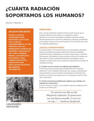 ¿CUÁNTA RADIACIÓN?