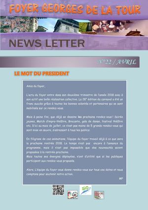News22 Avril 2018