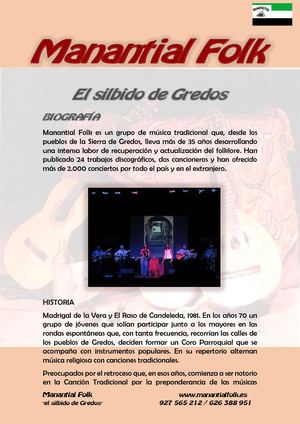 BIOGRAFÍA MANANTIAL FOLK